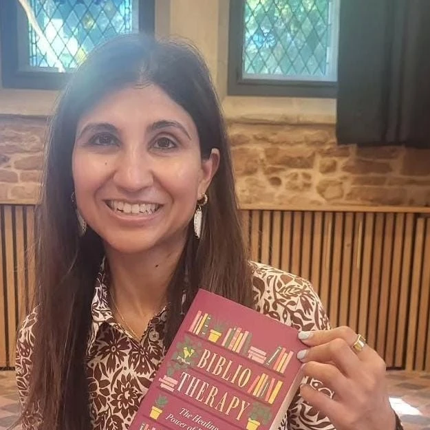 بيجال شاه (مؤلفة كتاب: العلاج بالقراءة: القوة الشافية للكتب / Bibliotherapy)